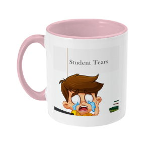 Two Toned Mug Student Tears